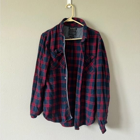 Vintage Plaid Button up Bundle Medium - Picture 2 of 4